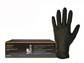 JSN707 JETAPRO Нитриловые перчатки черного цвета, высокий уровень прочности размер S упак.100шт  