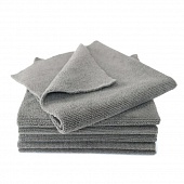 TK016 Микрофибровая салфетка без краев серая, 400 гр/м2 (40*40 см)