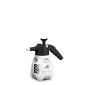 S081.102 Ручной чёрный помповый опрыскиватель Industry ergo Acid line (Viton) 1л